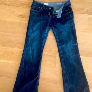 Gap Long & Lean 1969 dark rinse jeans